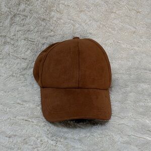 Vegan Suede Steve Madden Baseball Cap